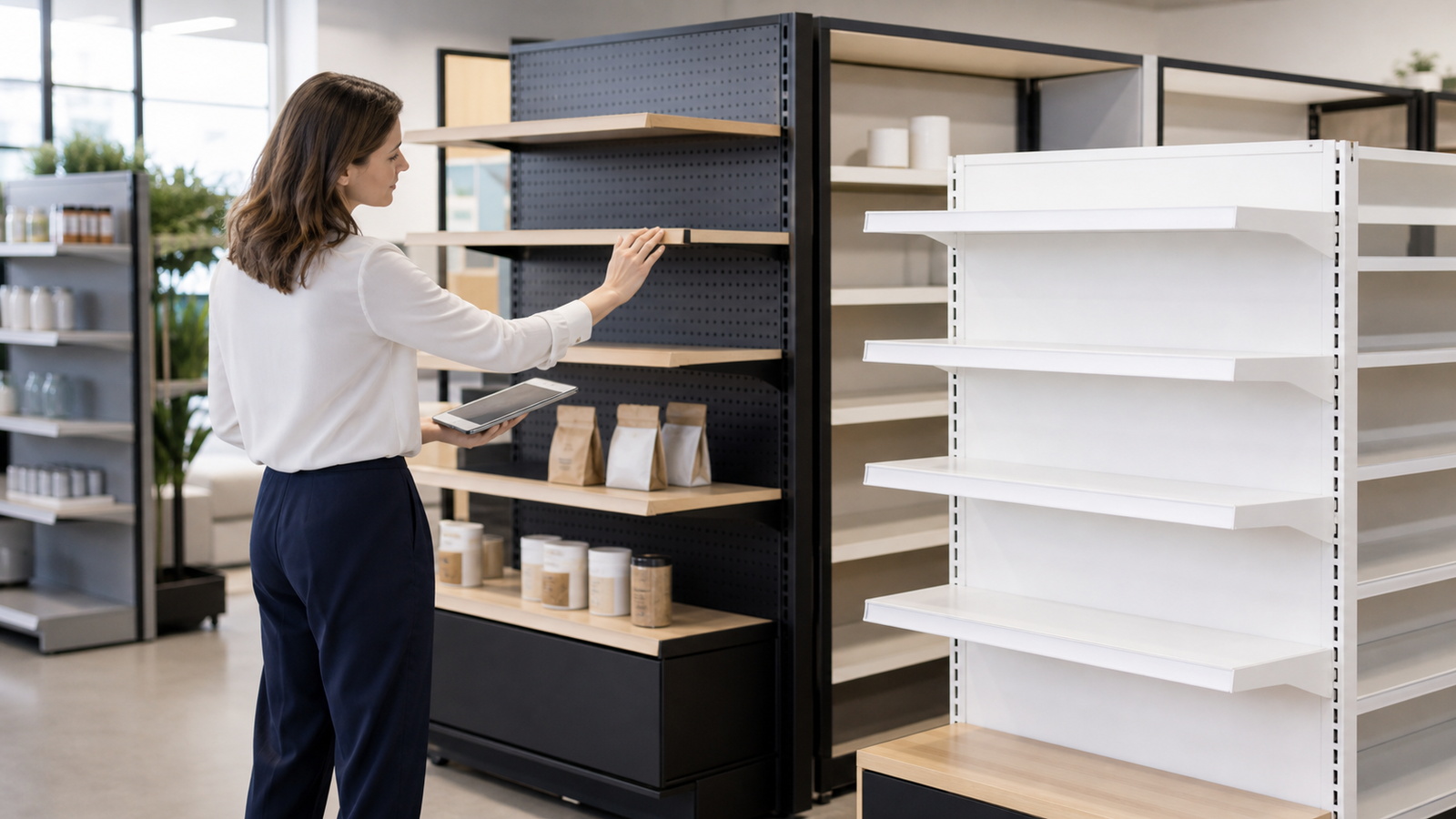 Retail Display Shelving