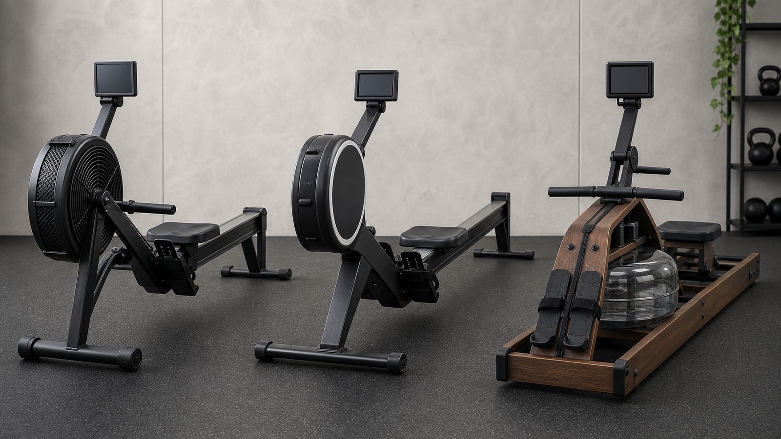 Connected Rowing Machines