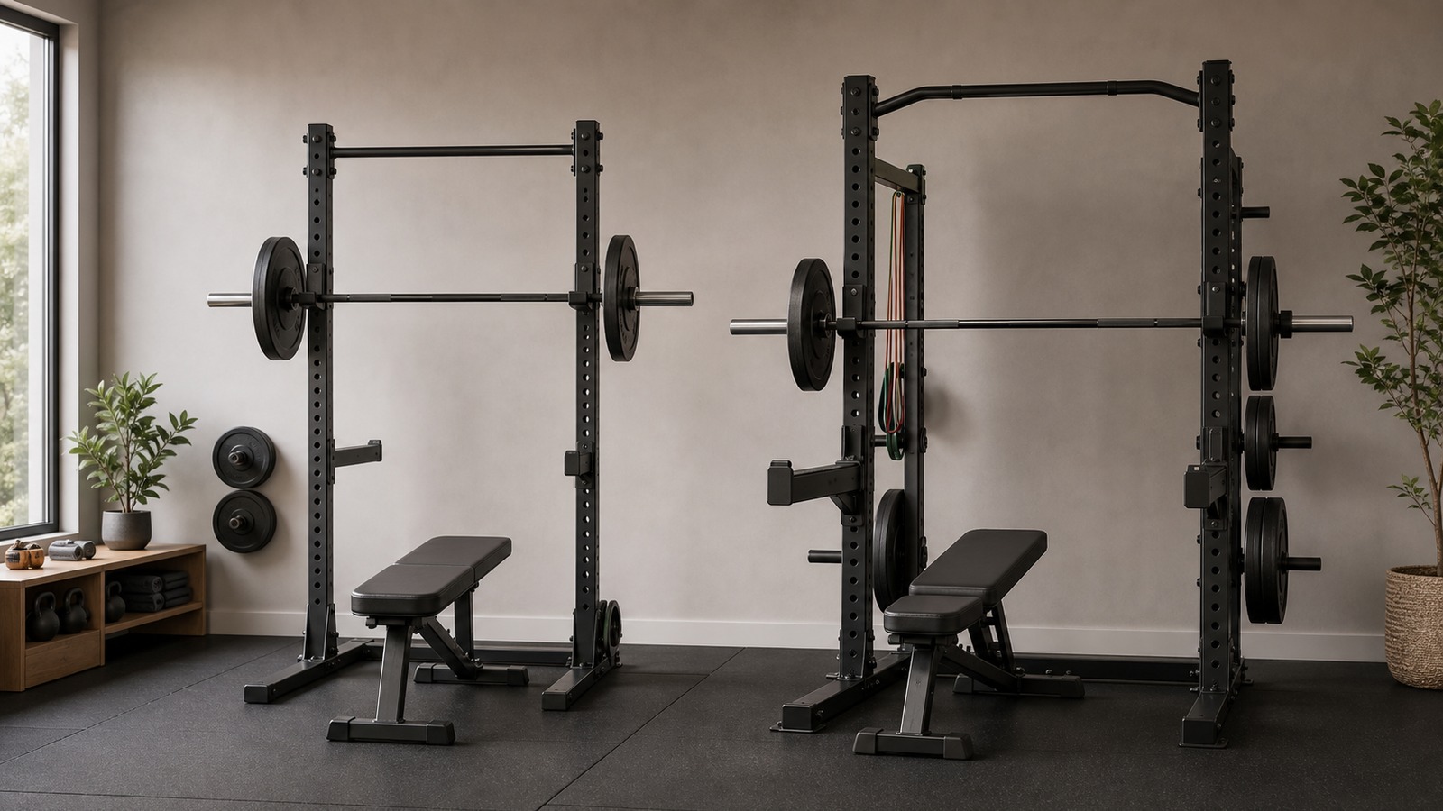 Half Squat Racks