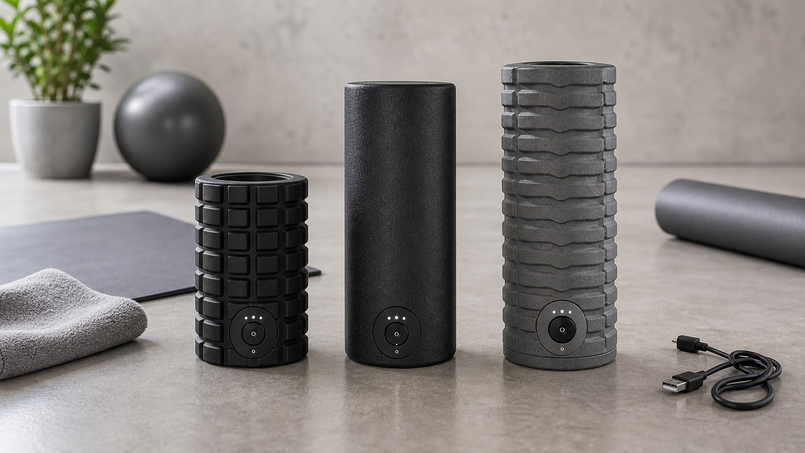Vibrating Foam Rollers