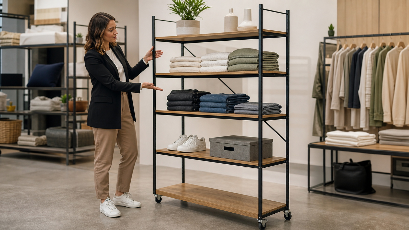 Retail Display Racks