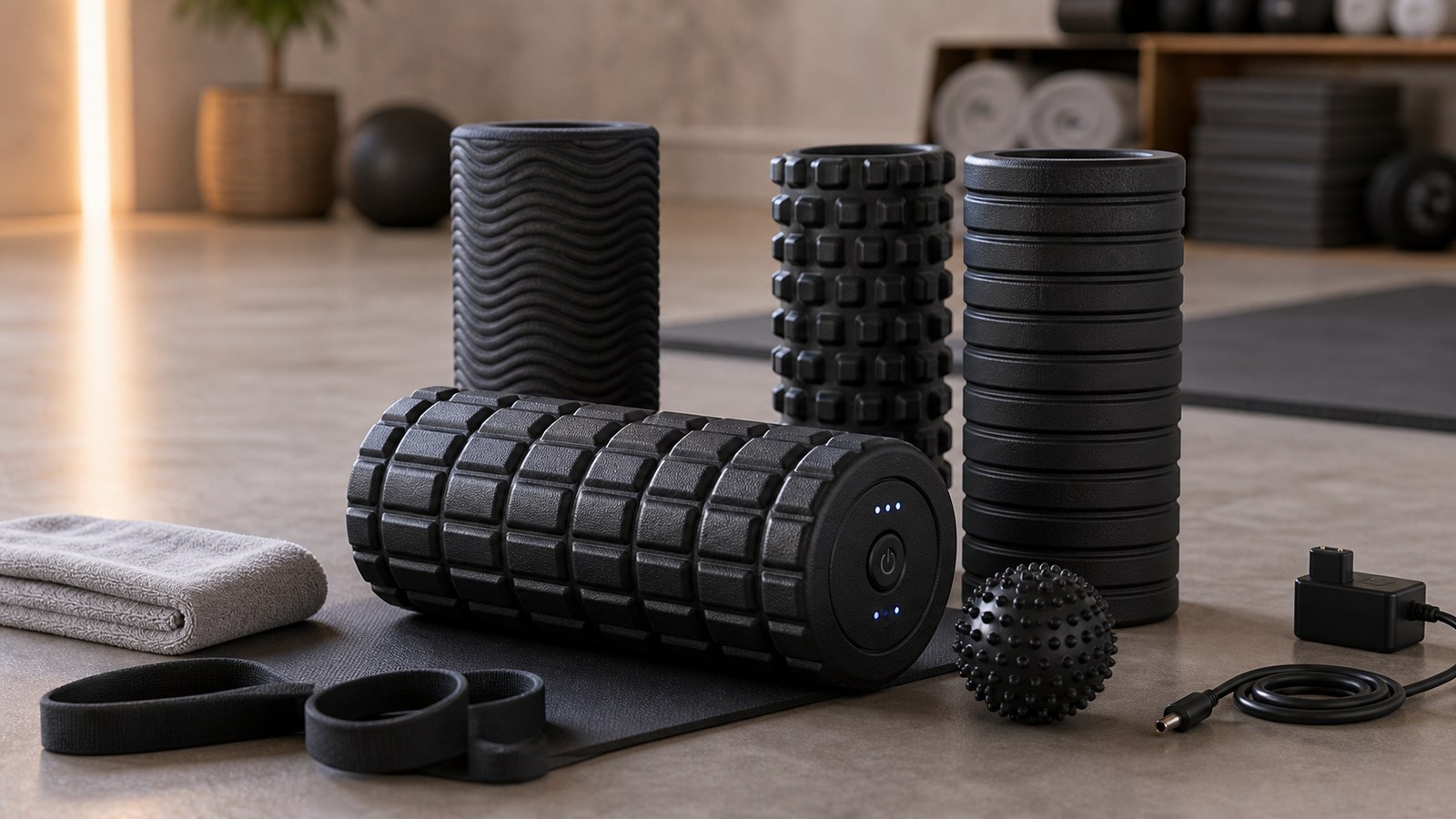 Vibrating Foam Rollers