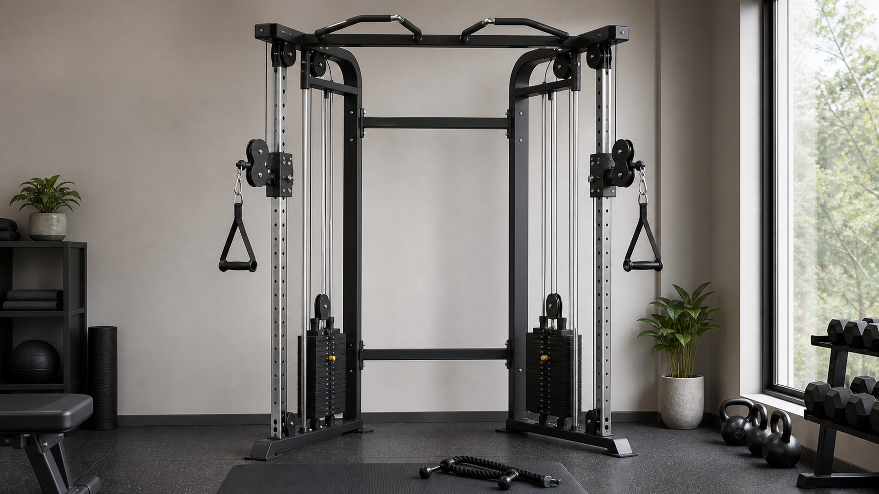 Dual Pulley Cable Machines