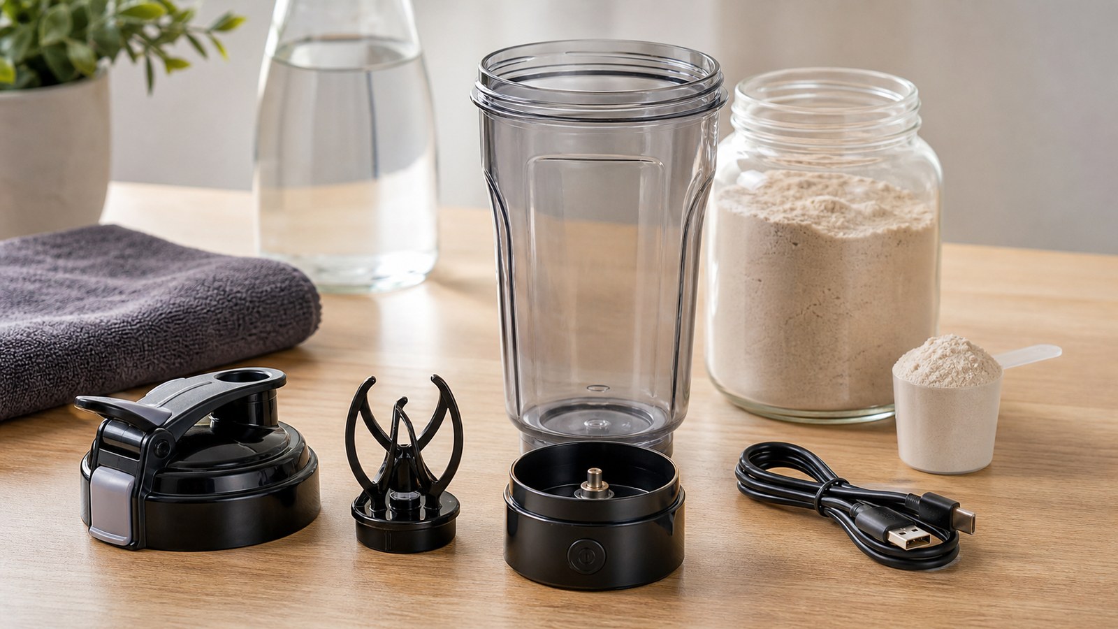 Electric Shaker Bottles