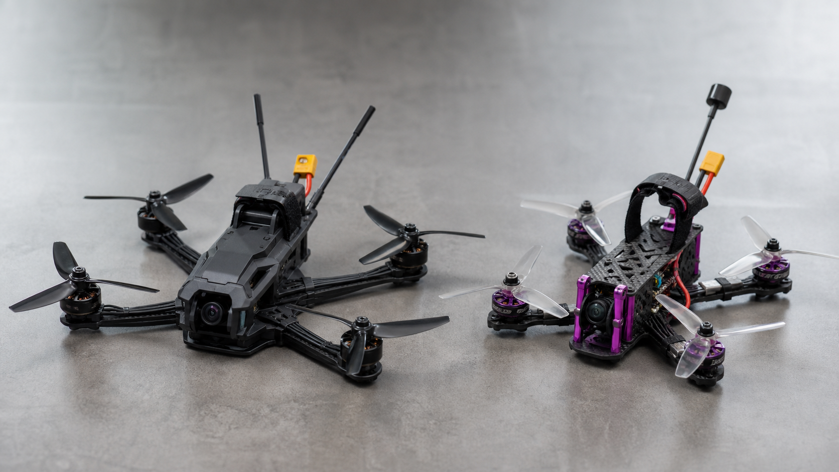 Racing Drones Comparisons