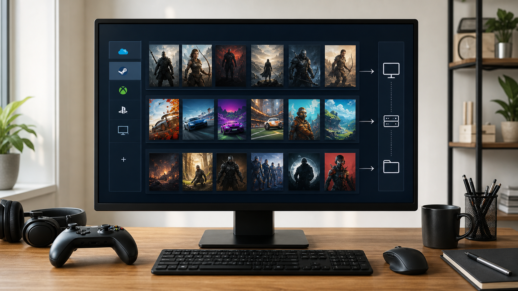 Multi-Game Launchers