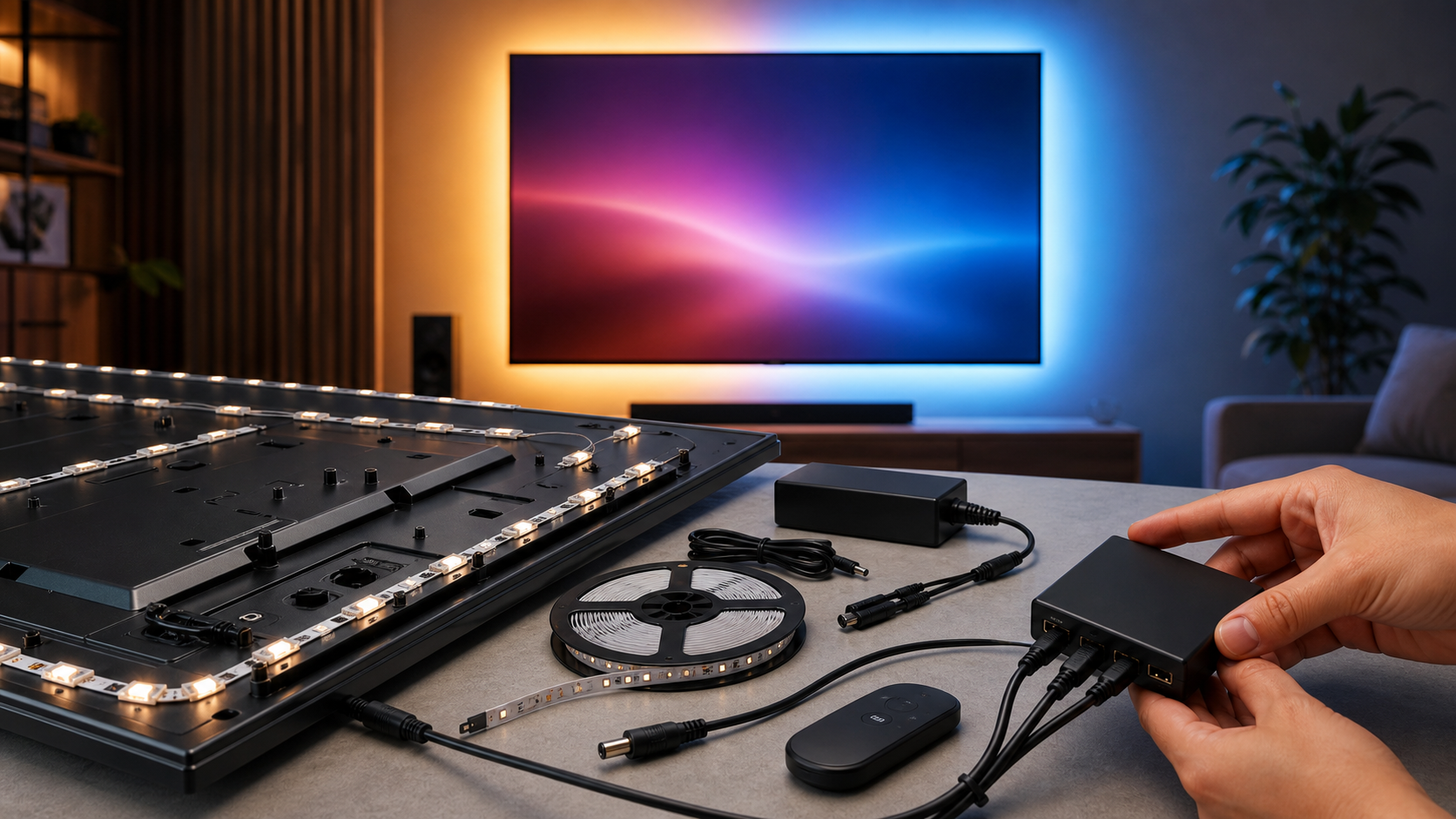 TV Backlighting Kits Explainers