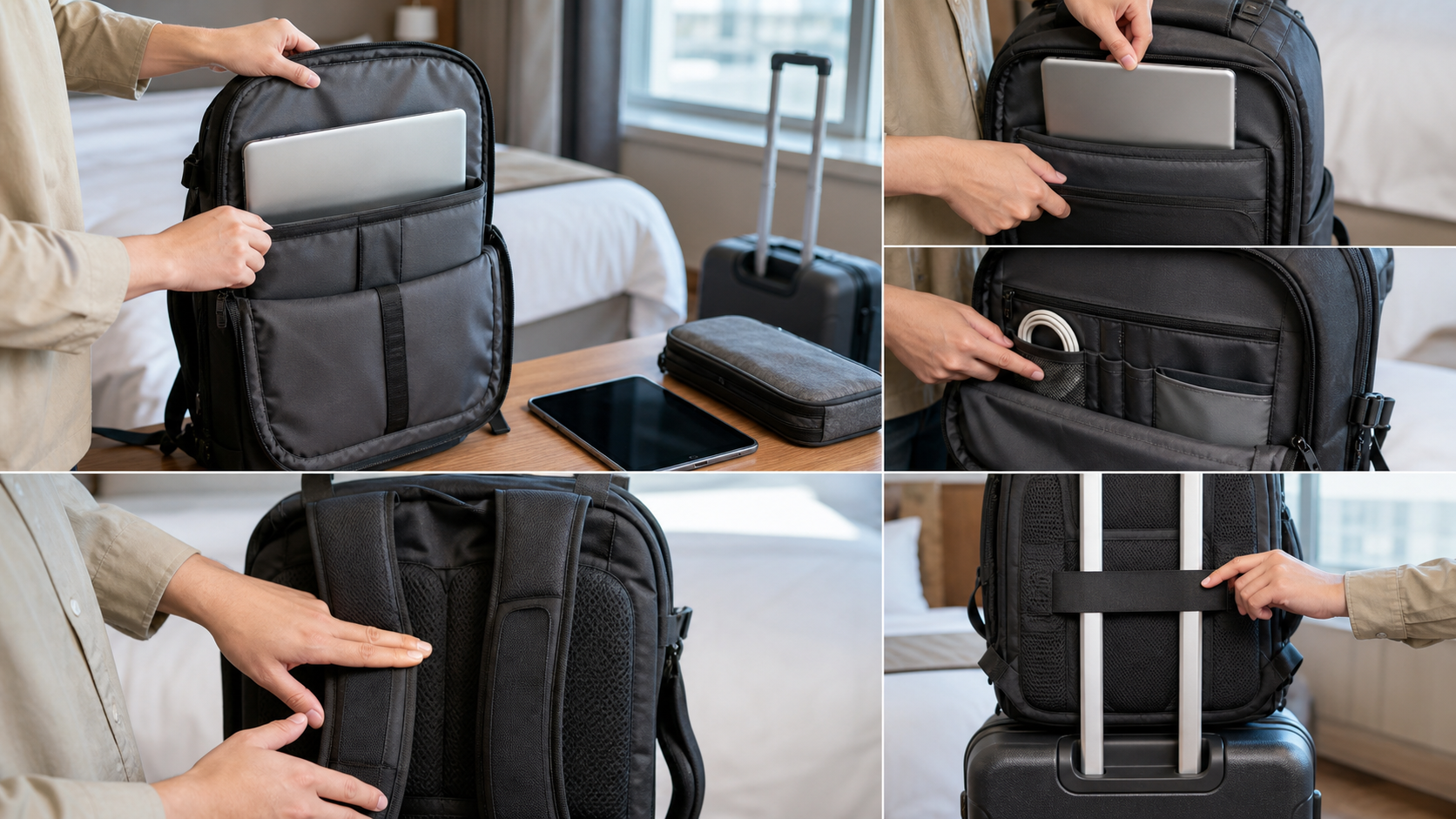 Expandable Travel Backpacks