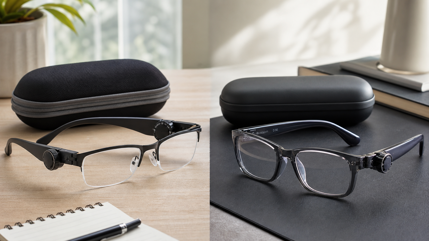 Adjustable Focus Reading Glasses