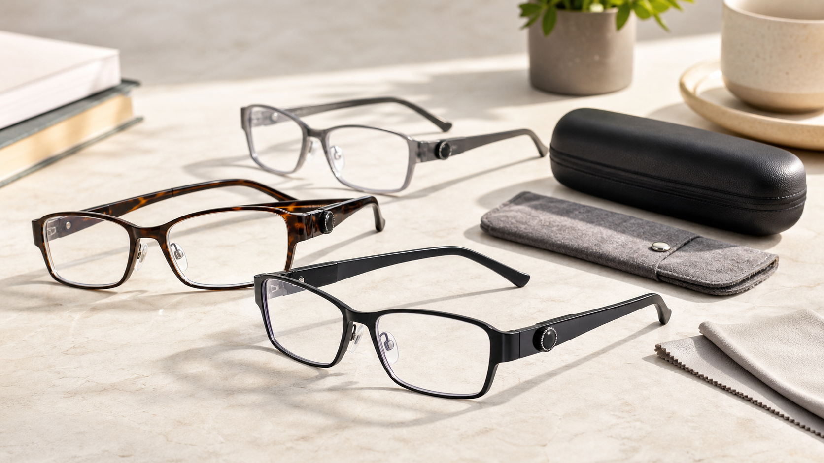 Adjustable Focus Reading Glasses