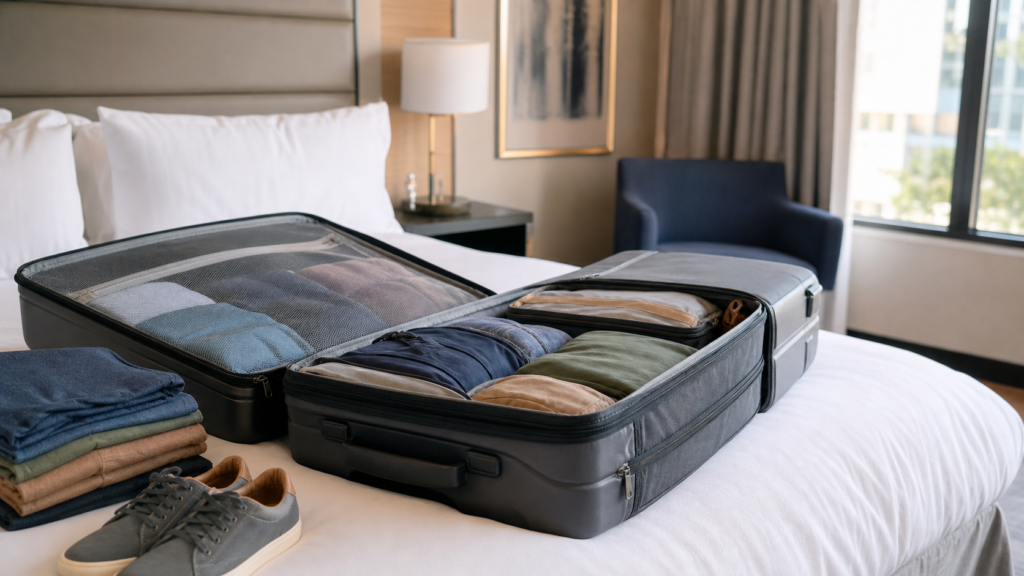 Expandable Checked Luggage hero image