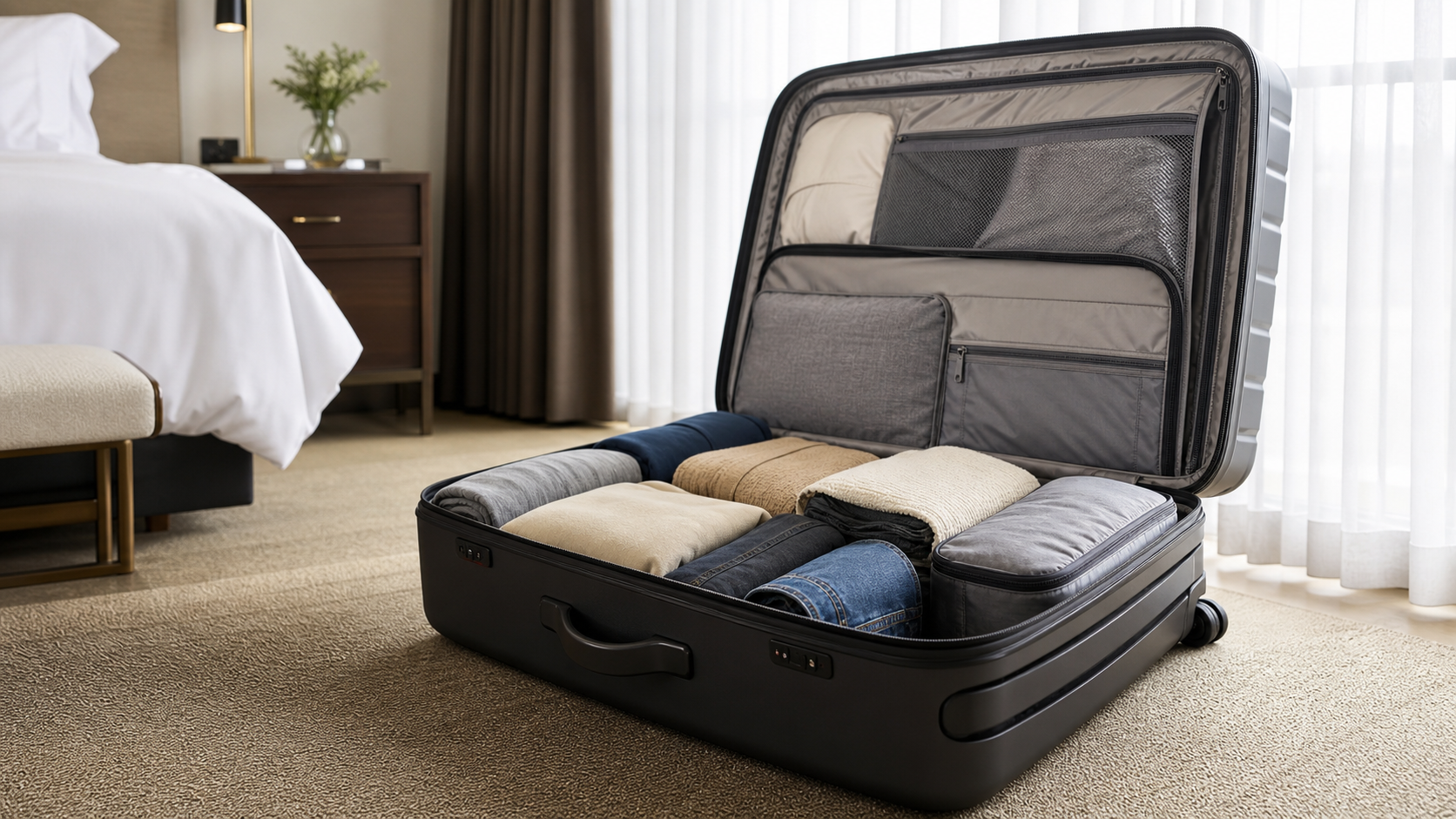 Large Capacity Checked Luggage
