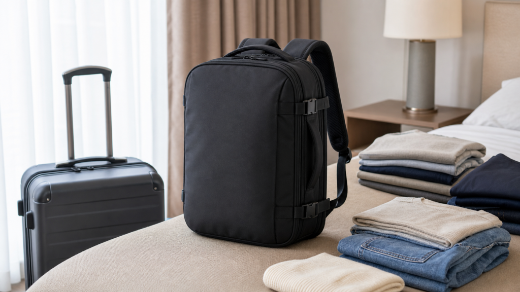 Carry-On Travel Backpacks hero image
