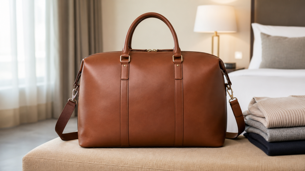 Leather Weekender Bags hero image