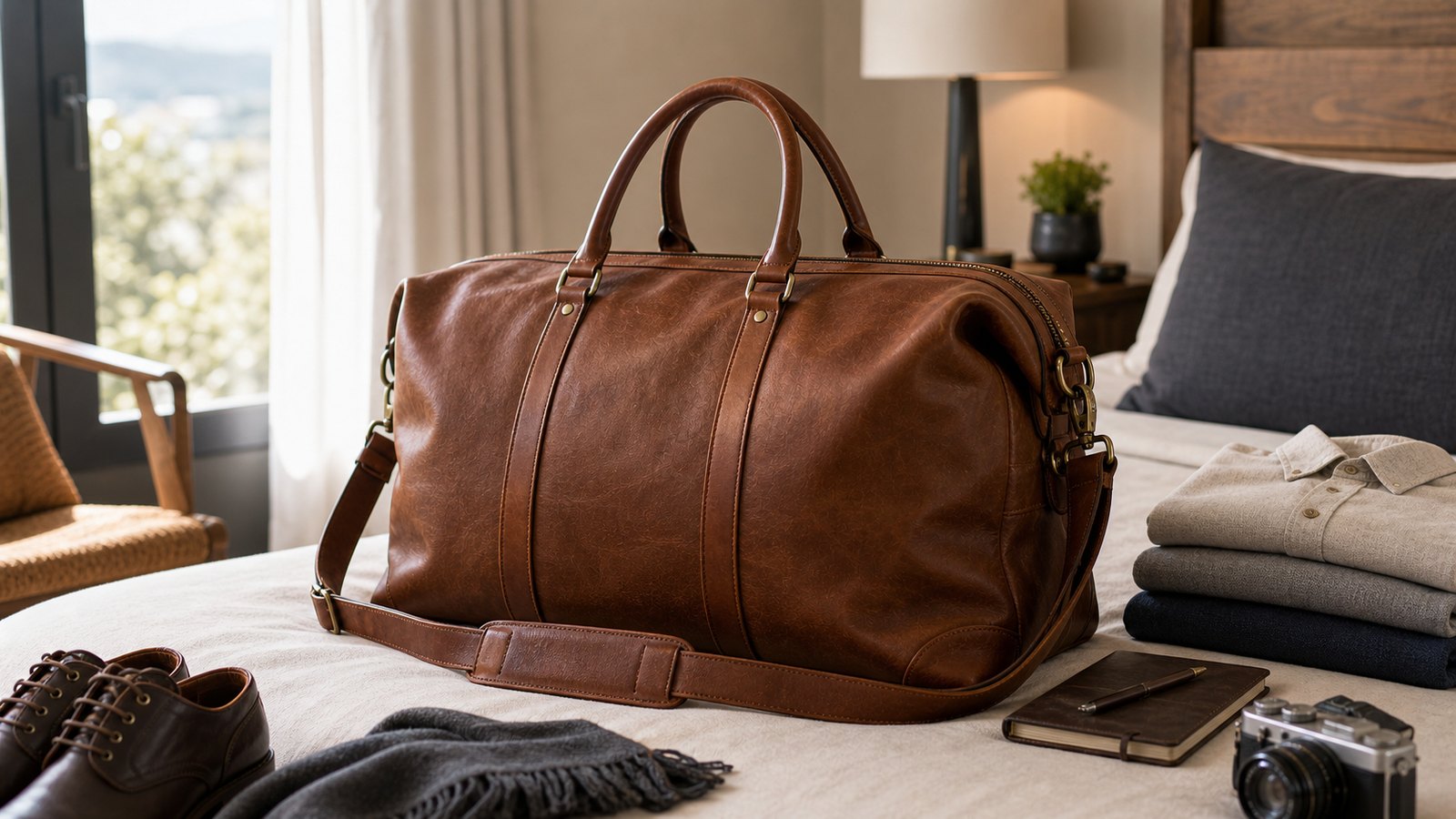 Leather Weekender Bags