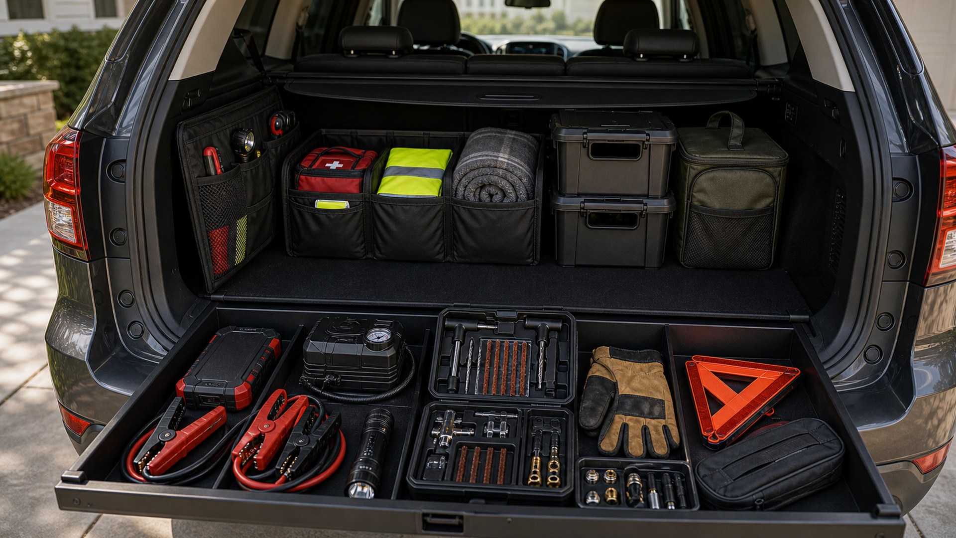 Roadside Emergency Kits Buying Guide for Roadside Emergency Kits Storage and Access