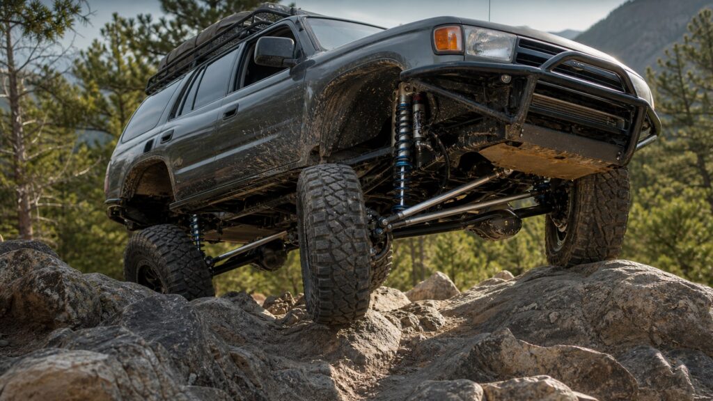 rock crawler suspension kits shopping setup for overall selection with practical vehicle-focused details