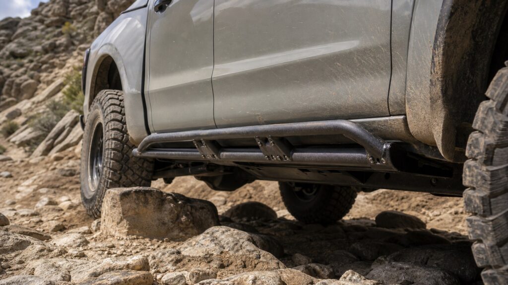 rock sliders shopping setup for off-road protection durability needs with practical vehicle-focused details