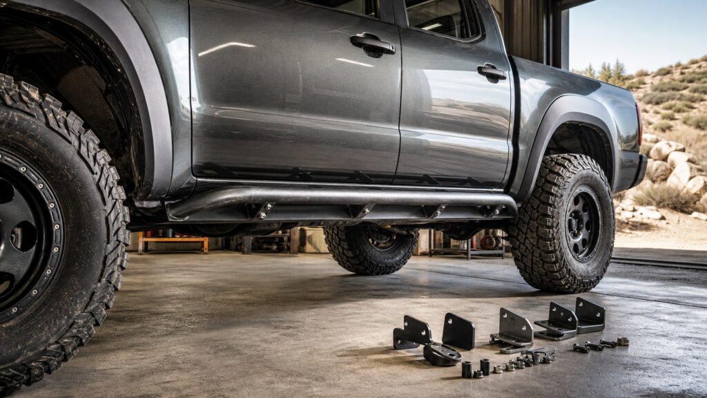 rock sliders shopping setup for overall selection with practical vehicle-focused details