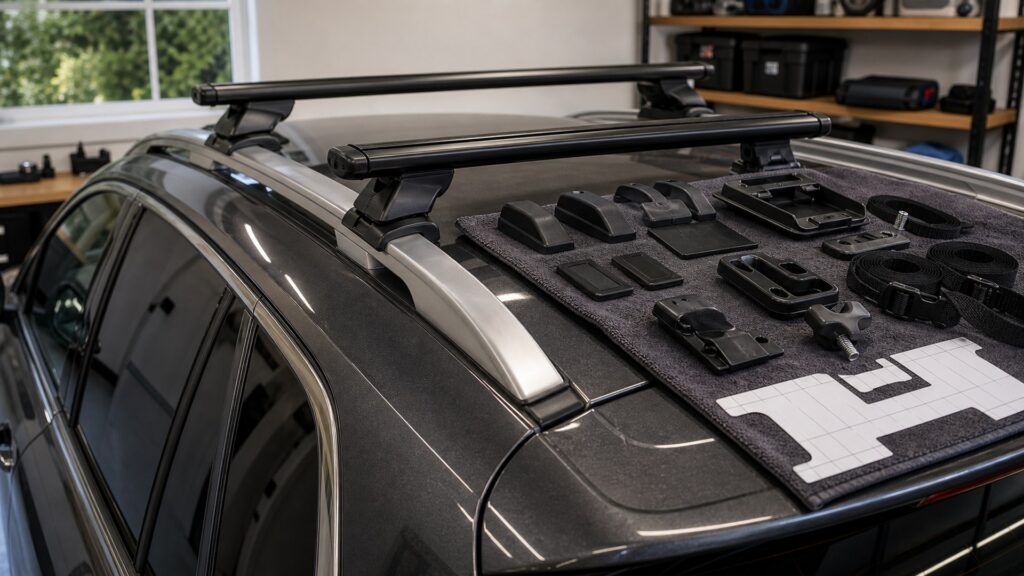 roof cargo systems shopping setup for vehicle fitment and mounting with practical vehicle-focused details