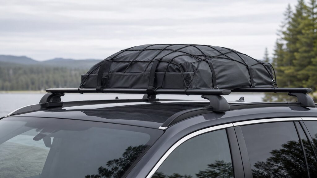 roof rack cross bars shopping setup for vehicle fitment and mounting with practical vehicle-focused details