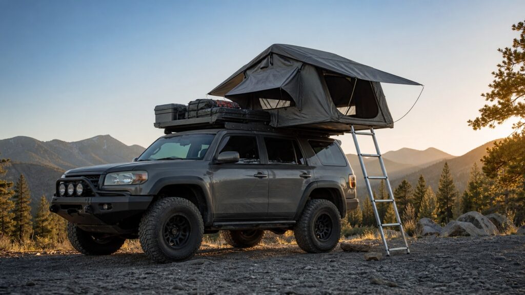 roof top tents shopping setup for overall selection with practical vehicle-focused details