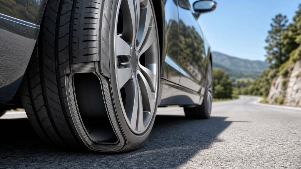 run-flat tires shopping setup for road noise and ride comfort with practical vehicle-focused details