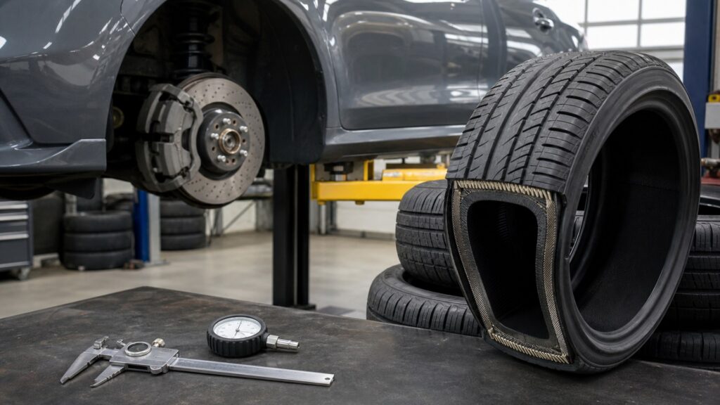 run-flat tires shopping setup for vehicle fitment and load ratings with practical vehicle-focused details