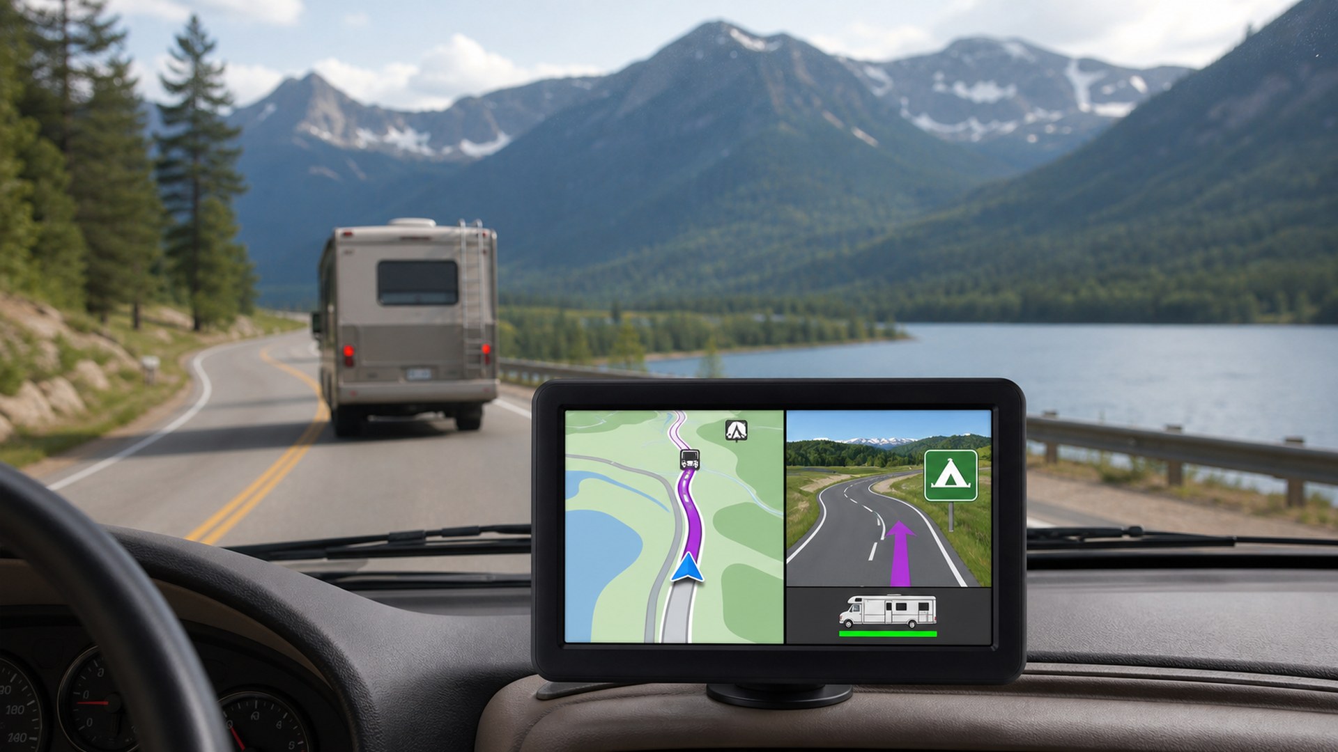 RV GPS Units Buying Guide for Driver Assistance Setups