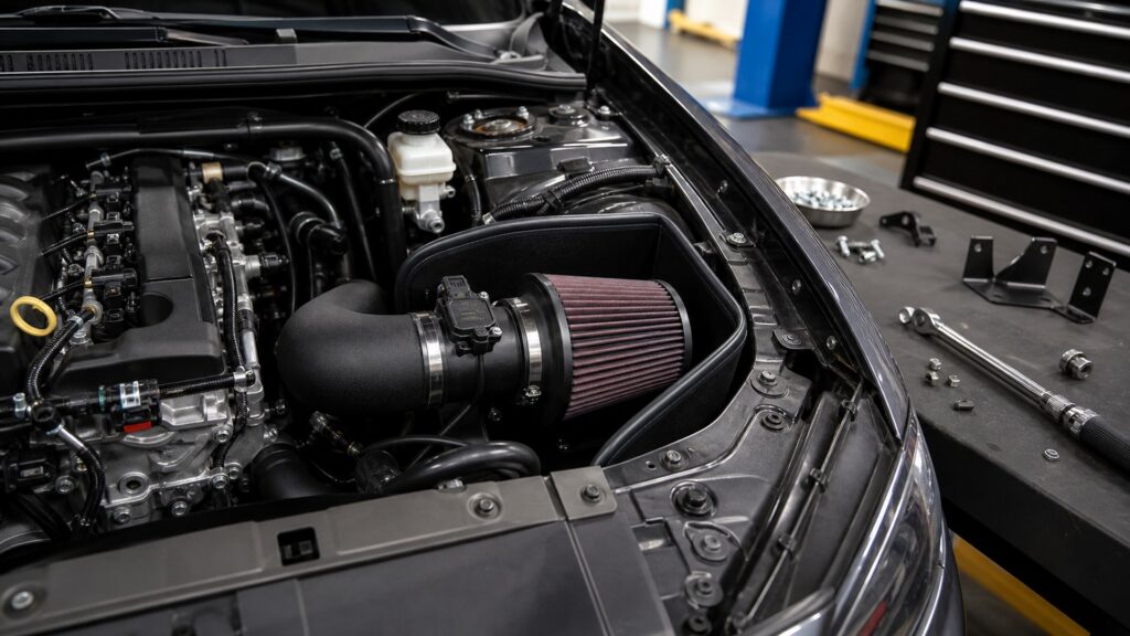 short ram intakes shopping setup for installation complexity with practical vehicle-focused details