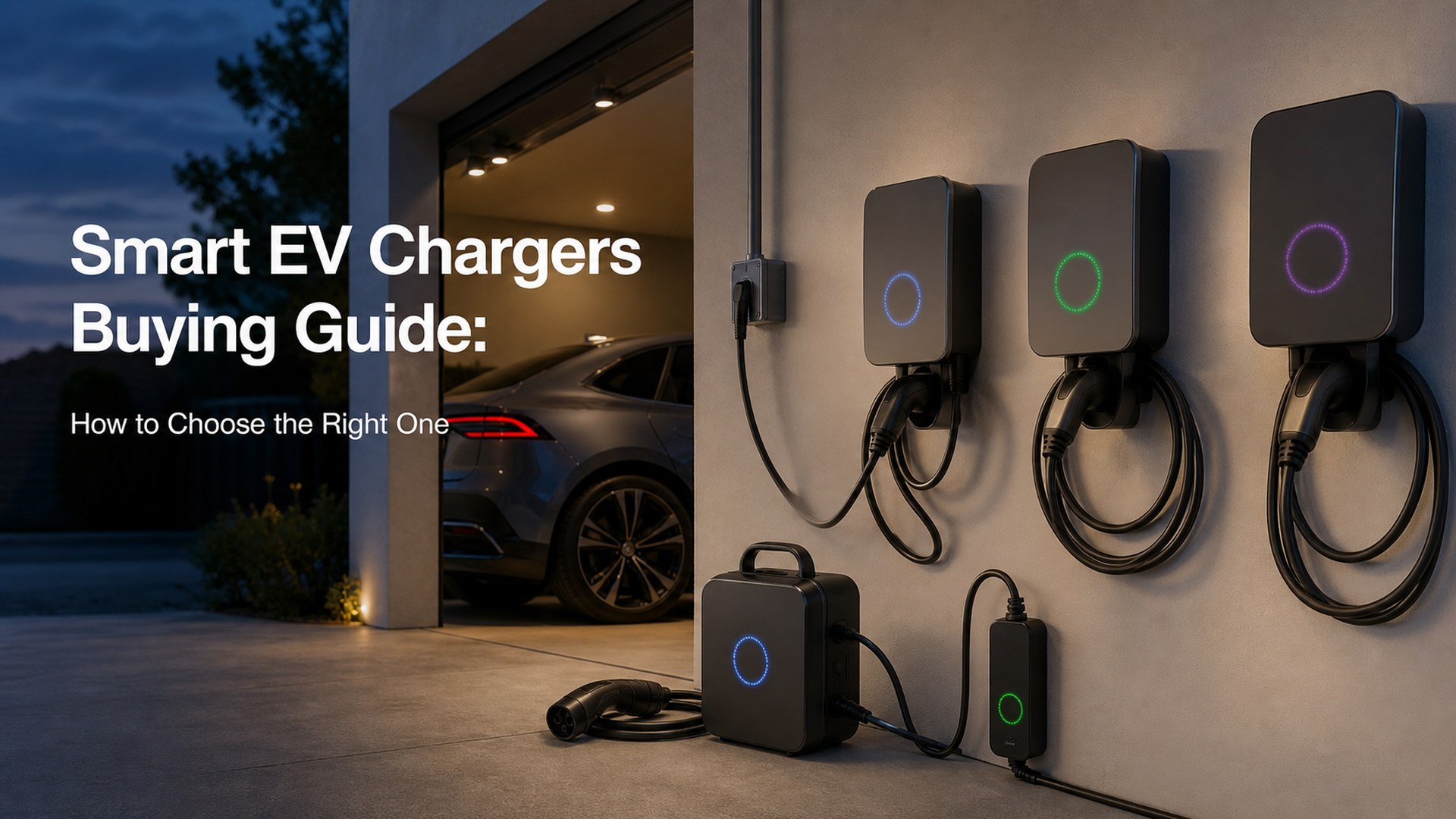 Smart EV Chargers Buying Guide: How to Choose the Right One