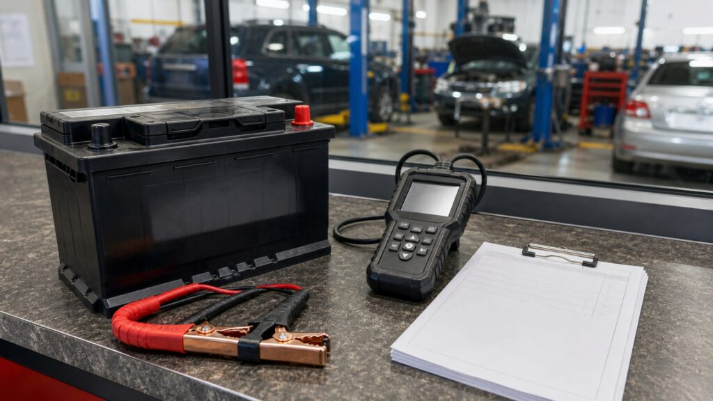 start-stop batteries shopping setup for repair shop estimate reviews with practical vehicle-focused details