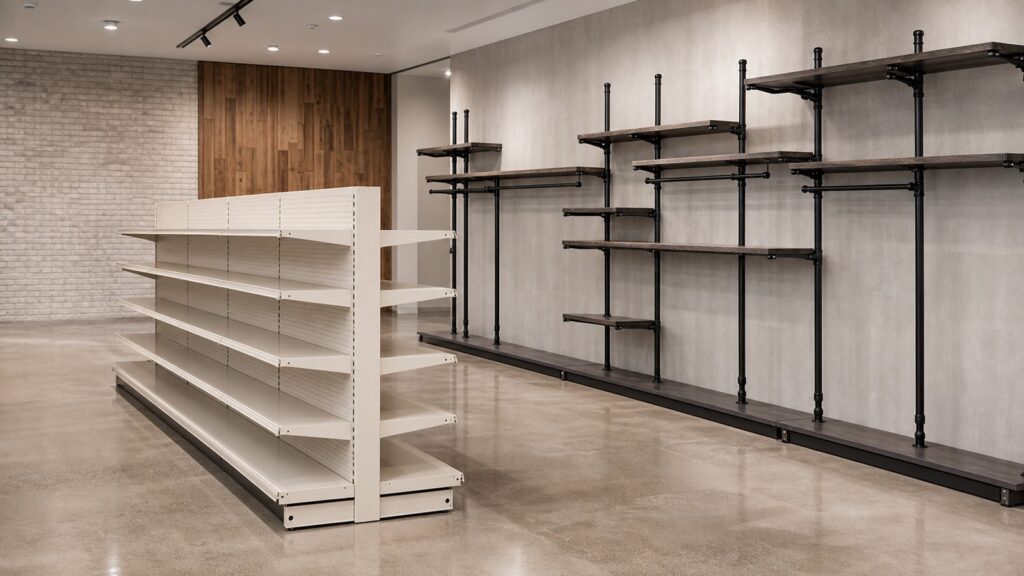 Streater Gondola Shelving vs Econoco Pipeline Wall Unit business comparison image