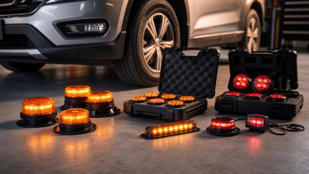 strobe warning lights shopping setup for overall selection with practical vehicle-focused details
