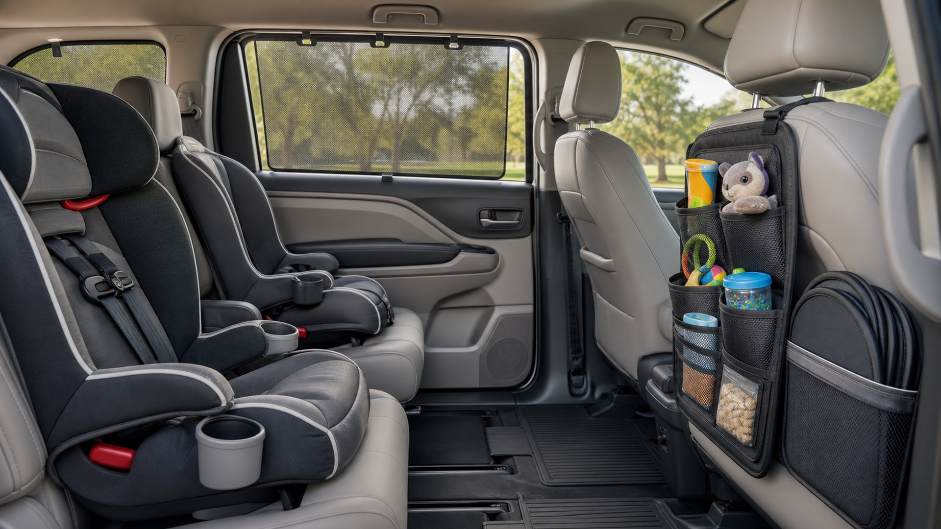 Sun Shades Buying Guide for Family Vehicle Organization