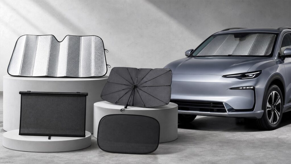 sun shades shopping setup for overall selection with practical vehicle-focused details