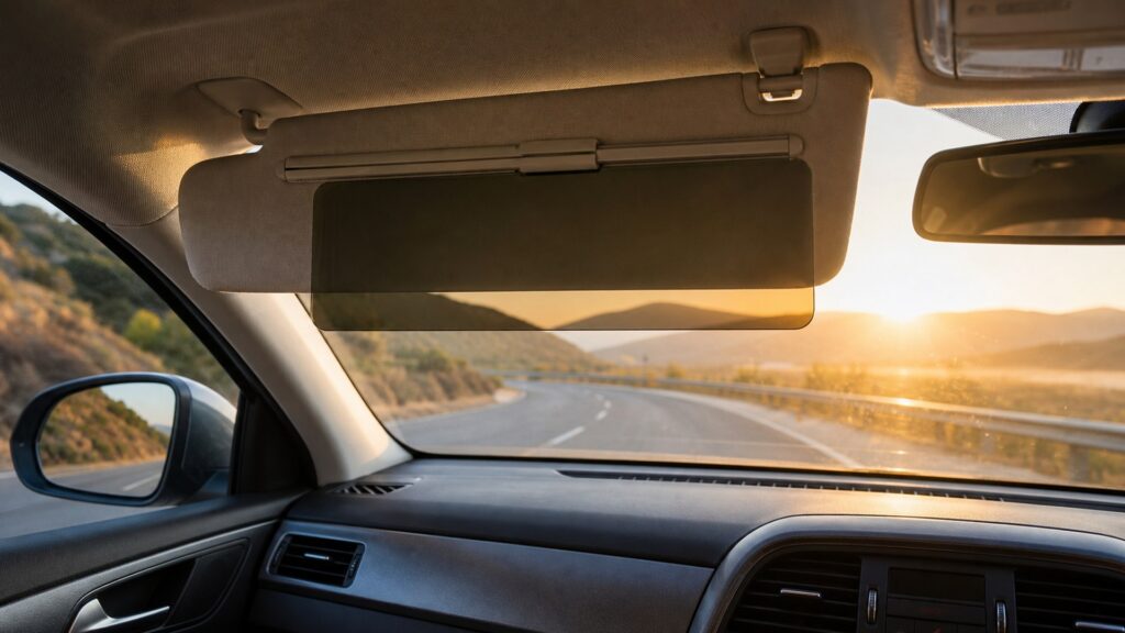 sun visor extensions shopping setup for overall selection with practical vehicle-focused details