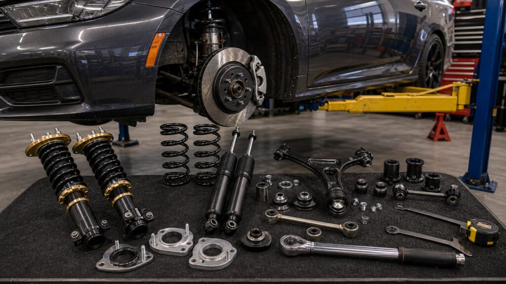 suspension upgrades shopping setup for street power goals with practical vehicle-focused details