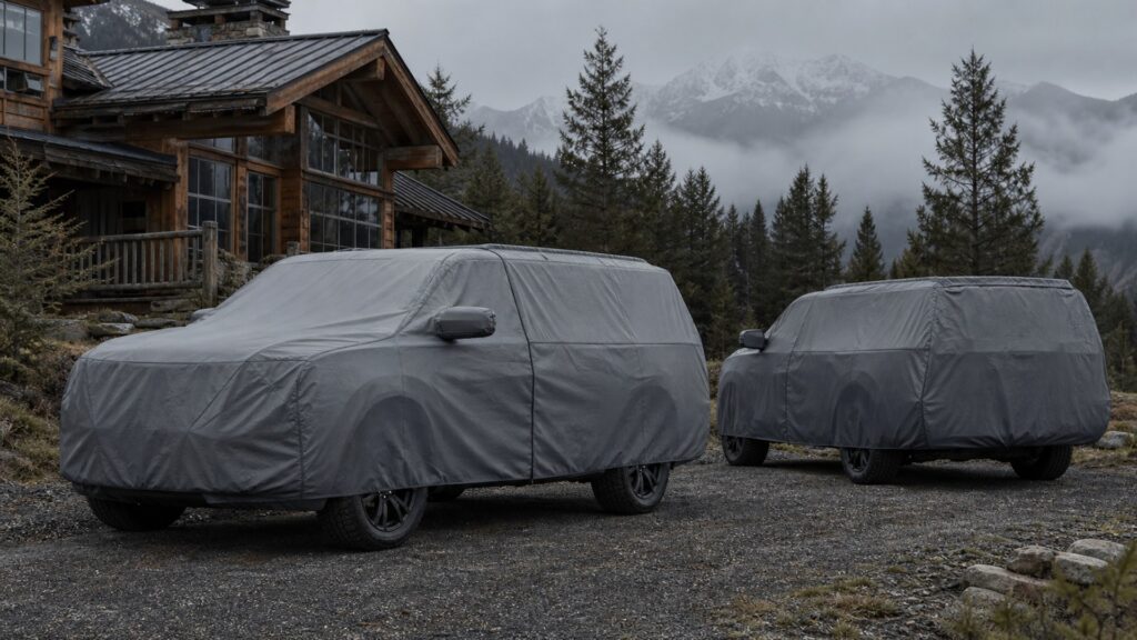 suv covers shopping setup for truck and suv utility builds with practical vehicle-focused details