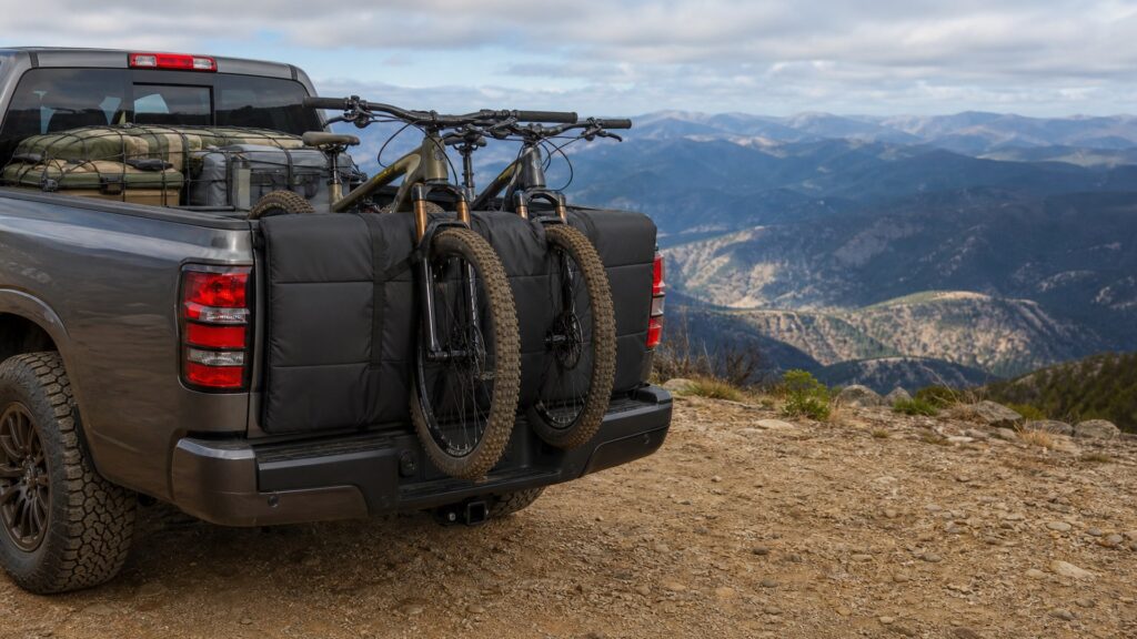 tailgate pads shopping setup for cargo and storage expansion with practical vehicle-focused details