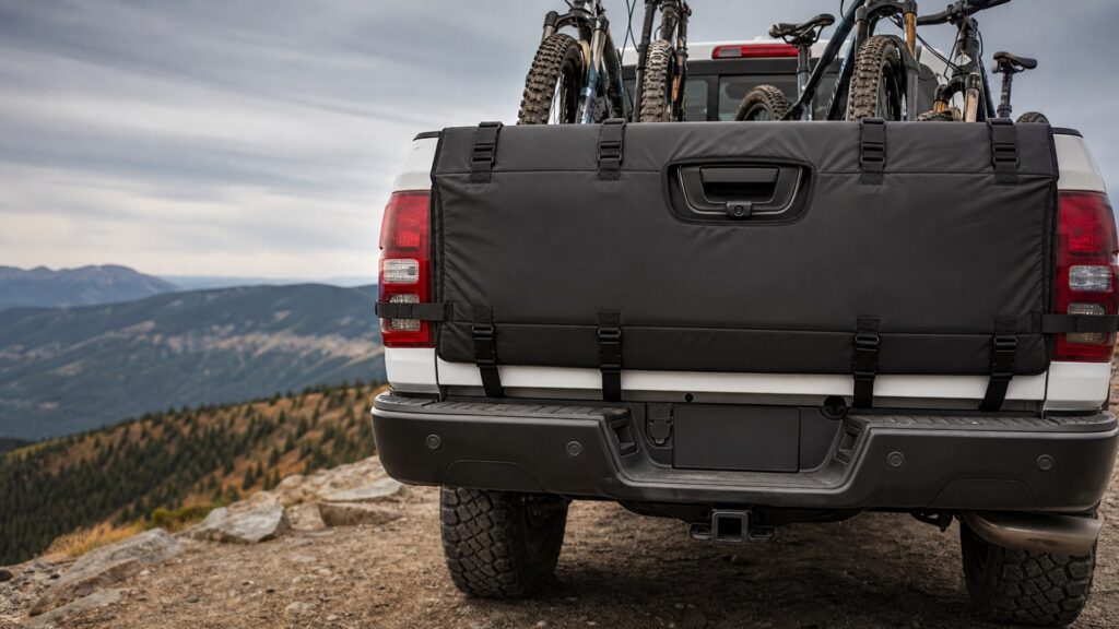 tailgate pads shopping setup for vehicle fitment and mounting with practical vehicle-focused details