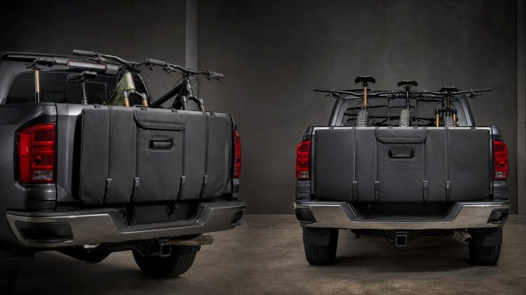 tailgate pads shopping setup for overall selection with practical vehicle-focused details