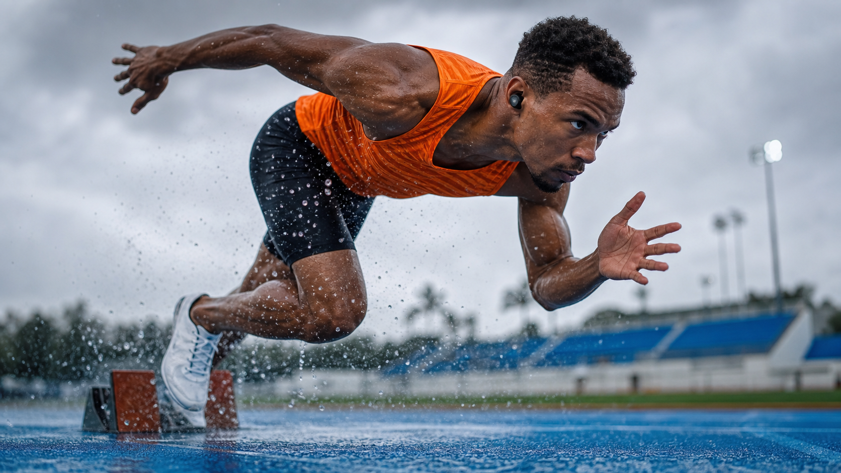 Sports earbuds designed for workouts