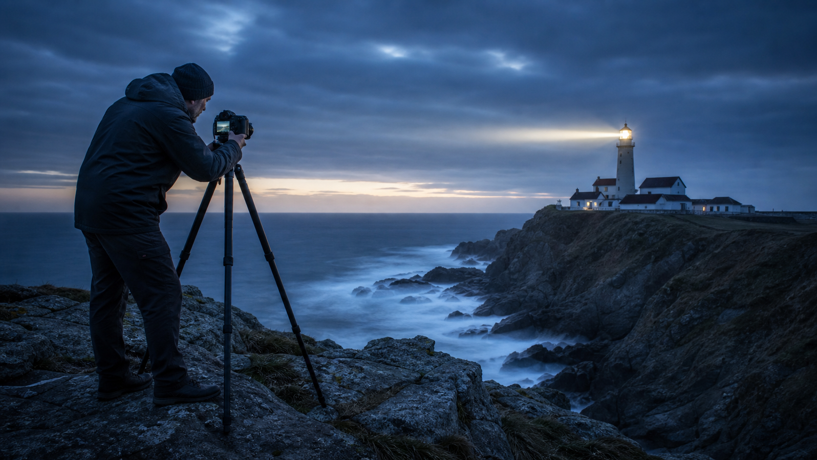 Camera tripod used for stable photography and video