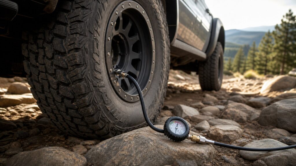 tire pressure gauges shopping setup for off-road terrain needs with practical vehicle-focused details