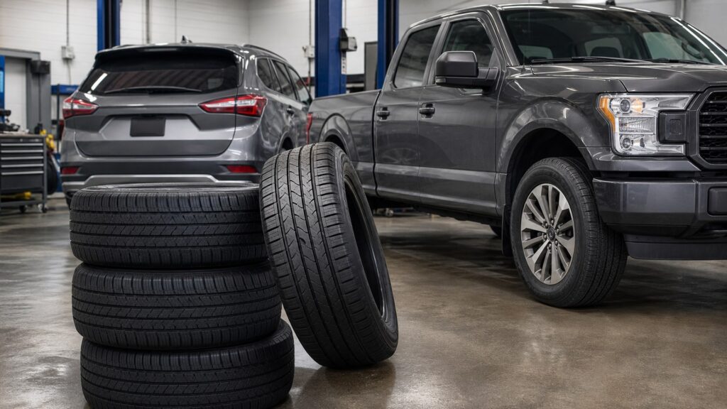 touring tires shopping setup for truck and suv setups with practical vehicle-focused details
