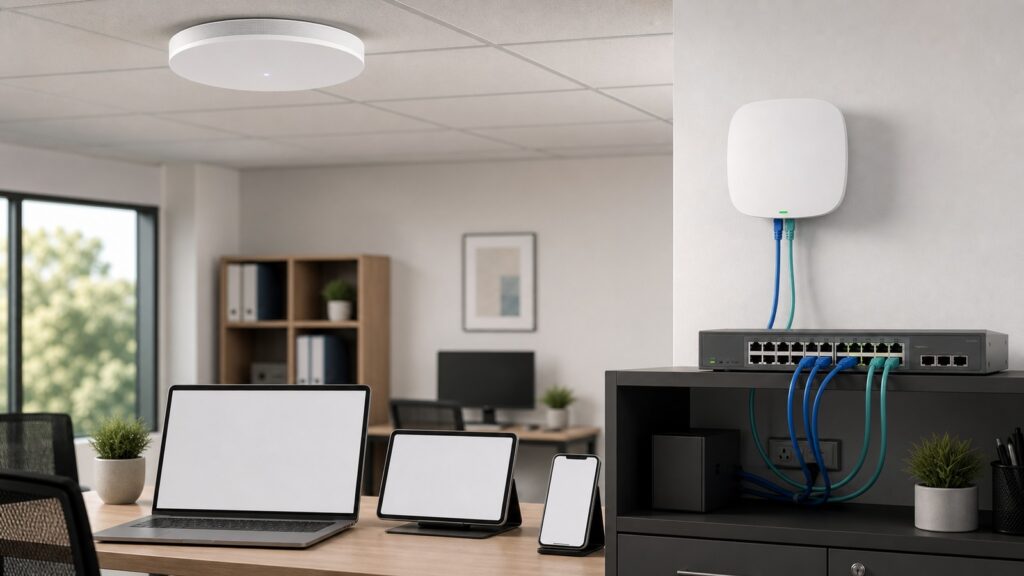 TP-Link Omada EAP650 vs Aruba Instant On AP22 business comparison image