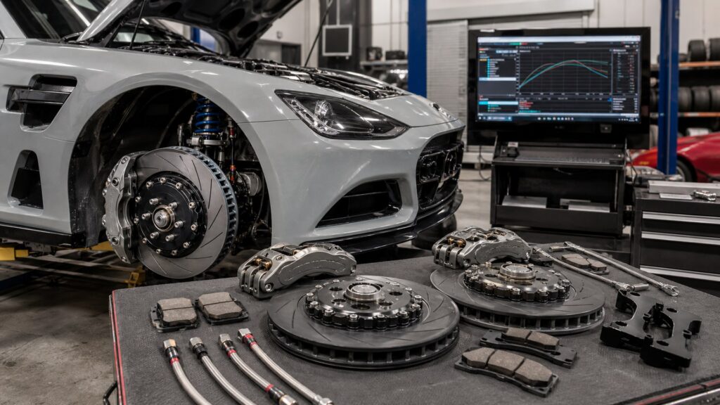 track brake kits shopping setup for engine and drivetrain goals with practical vehicle-focused details