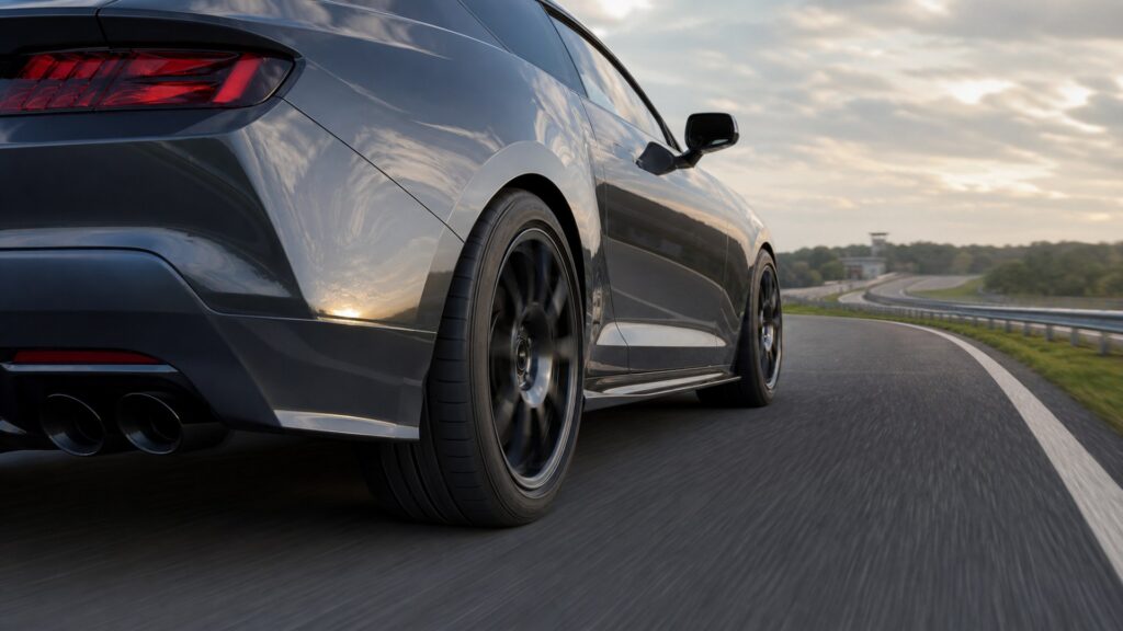 track tires shopping setup for road noise and ride comfort with practical vehicle-focused details