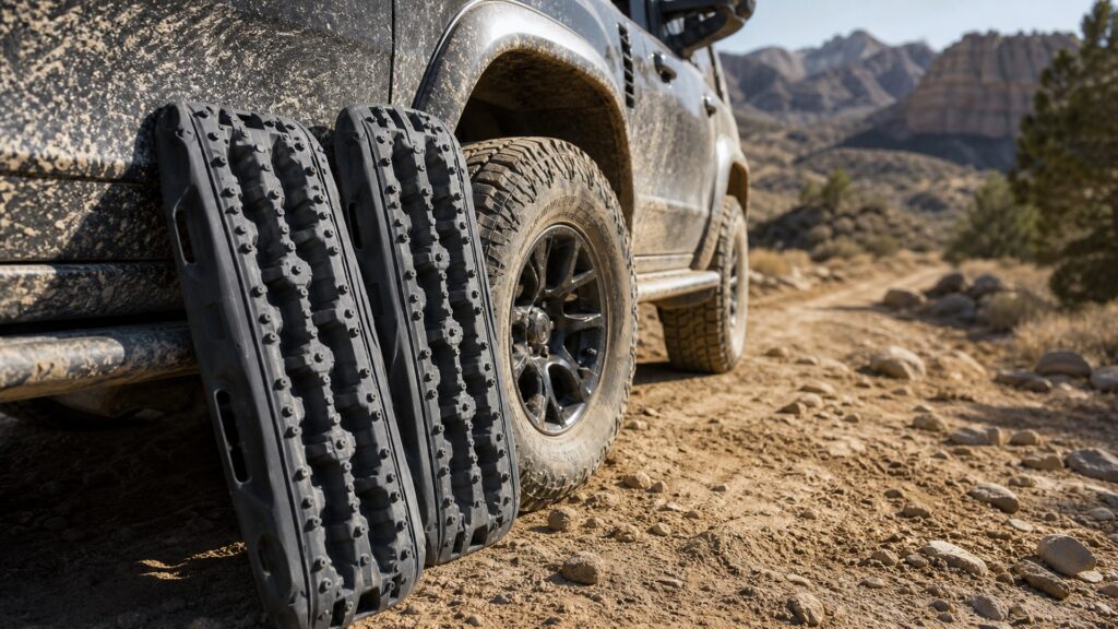 traction boards shopping setup for off-road accessories durability needs with practical vehicle-focused details